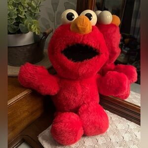 TYCO *Vintage* 1995 Sesame Street‎ Tickle Me Elmo Plush Red *READ DESCRIPTION*